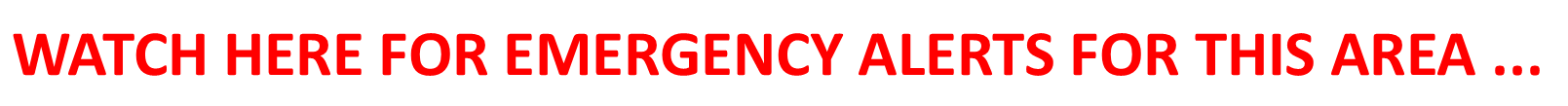 EMERGENCY ALERT TEXT