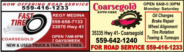 FAST TIRE - CG AUTO CARE- QTR AD