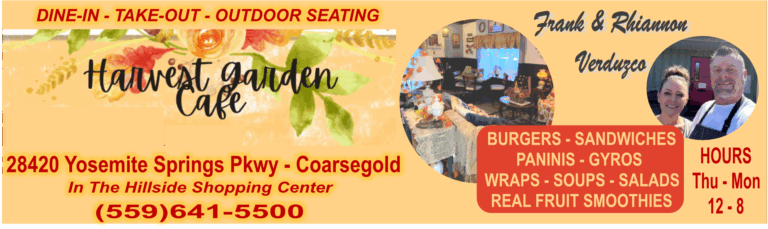 HARVEST GARDEN CAFE - AD - NEW